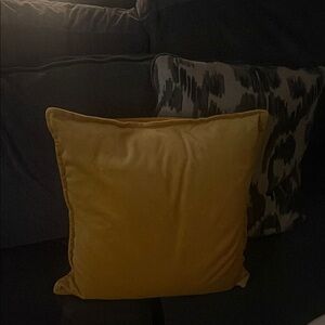 Yellow Throw Pillow